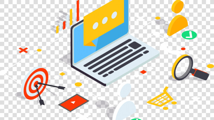 Content Creation Tips For Your Website   Digital Marketing Icon Png  Transparent PngTransparent PNG