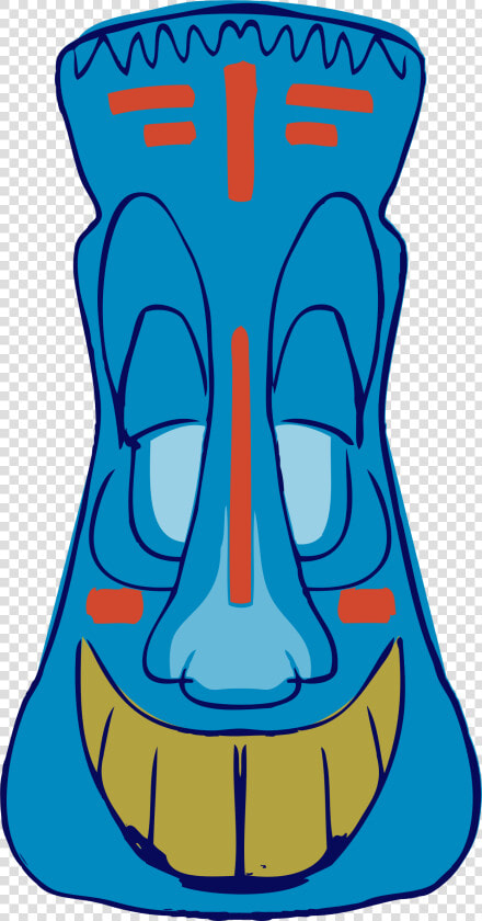 Blue Tiki   Luau  HD Png DownloadTransparent PNG