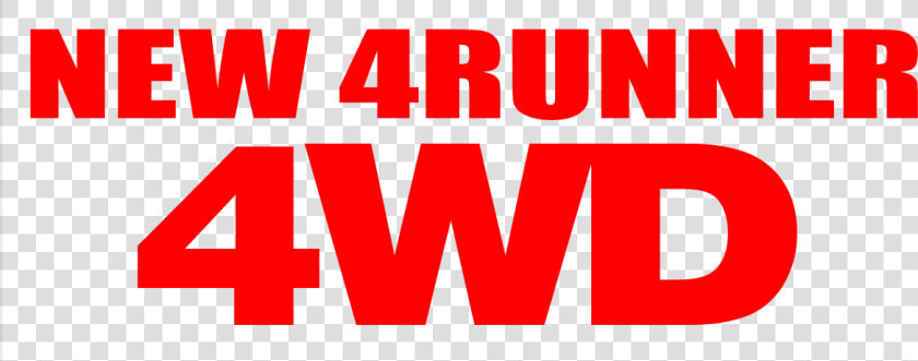 New 4runner 4wd  HD Png DownloadTransparent PNG