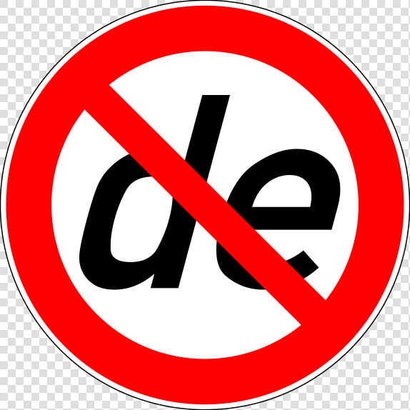 Stereochemistry Prohibition Sign De  HD Png DownloadTransparent PNG