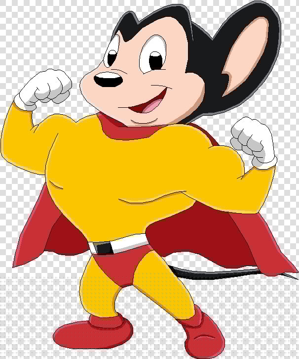 Mighty Mouse Cartoon   Mighty Mouse  HD Png DownloadTransparent PNG