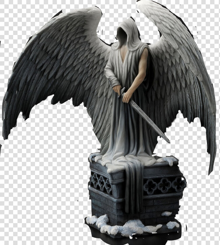  angel  guardian  guardianangel  archangel  statue   Guardian Angel Gothic Angel Statue  HD Png DownloadTransparent PNG