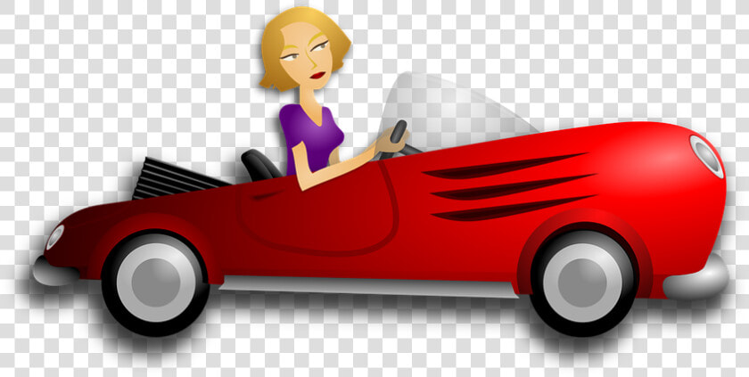 Automobile Woman Blond   Female Driving Clipart  HD Png DownloadTransparent PNG