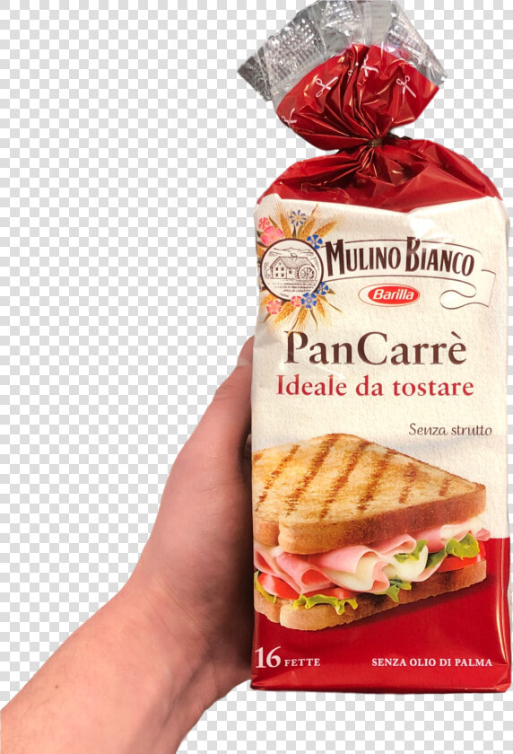Mulino Bianco Pancarre 16 Slices White Bread Gr 285   Mulino Bianco  HD Png DownloadTransparent PNG