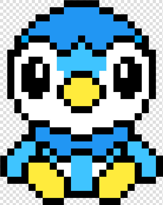 Piplup Pixel Art  HD Png DownloadTransparent PNG