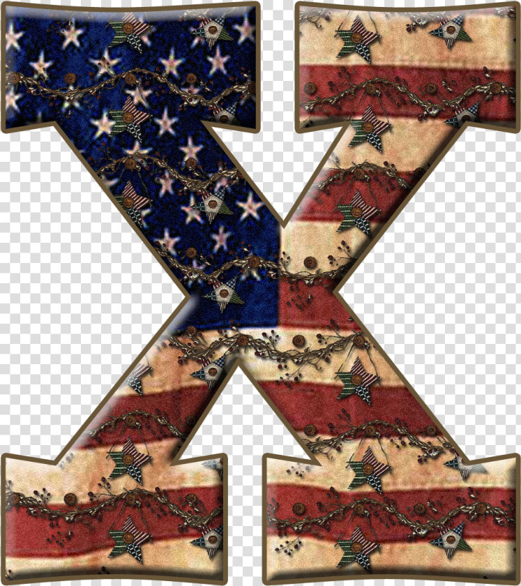 Alfabeto Con Bandera De Usa Vieja   Granny Enchanted  39 s Blog America  HD Png DownloadTransparent PNG