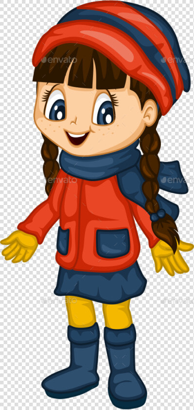Cute Little Girl For 4 Seasons   Girl Clipart No Background  HD Png DownloadTransparent PNG