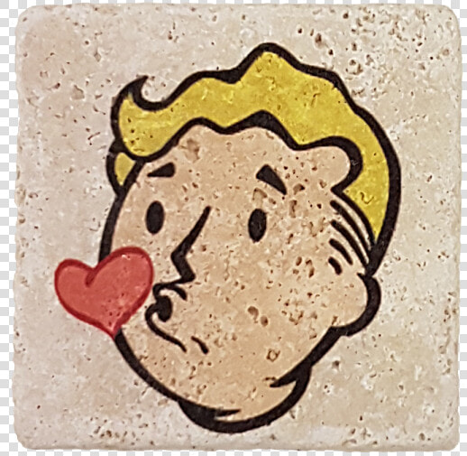 Fallout Slab Tab Vault Boy Kiss   Fallout Shelter Desktop Icon  HD Png DownloadTransparent PNG