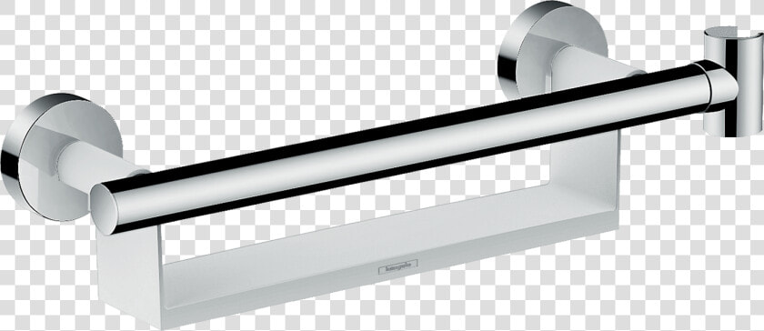 Grab Handle Comfort With Shelf And Shower Holder   Hansgrohe 26328400  HD Png DownloadTransparent PNG