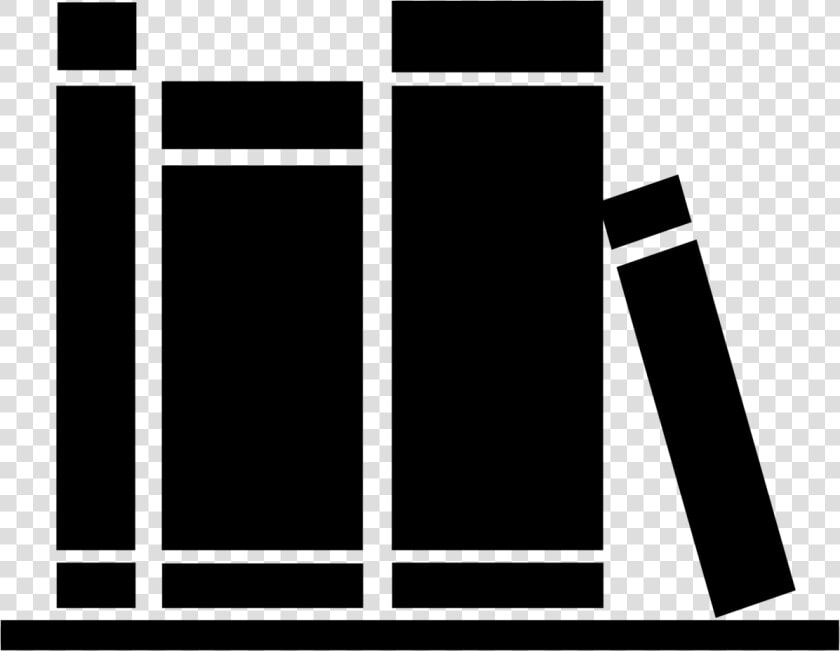 Icon   Bookshelf Black Icon  HD Png DownloadTransparent PNG