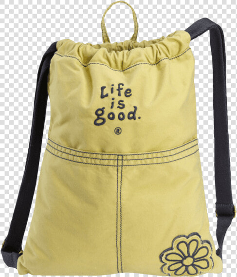 Essential Cinch Sack   Life Is Good  HD Png DownloadTransparent PNG