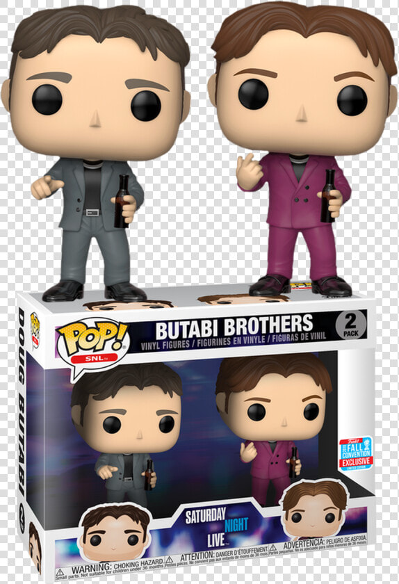Saturday Night Live   Butabi Brothers Funko Pop  HD Png DownloadTransparent PNG