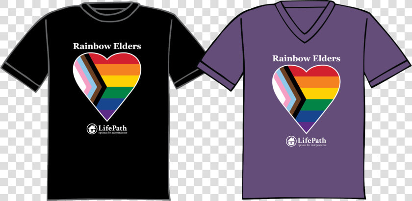 Rainbow Elders T shirt Designs   Graphic Design  HD Png DownloadTransparent PNG
