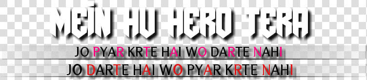 Main Tera Hero Png  Transparent PngTransparent PNG