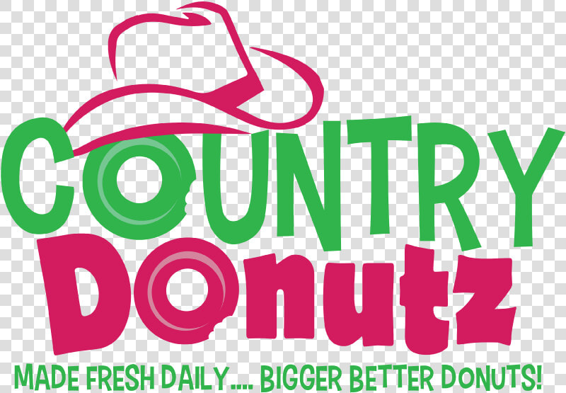 Country Donutz Logo   Country Donuts Salisbury Nc  HD Png DownloadTransparent PNG