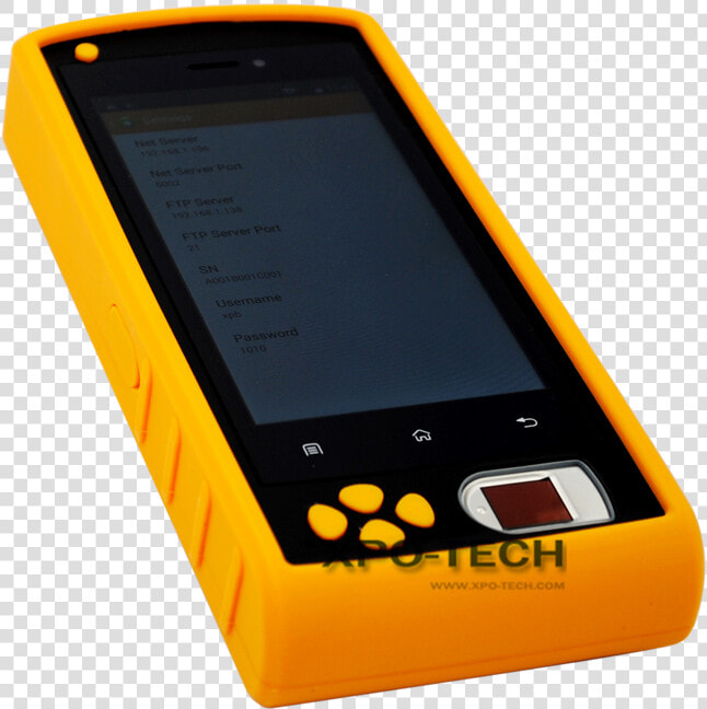 Wifi Gprs Biometric Handheld Device   Portable Biometric Attendance System  HD Png DownloadTransparent PNG