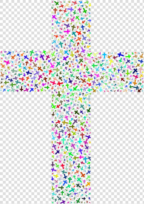 Symmetry text symbol   Colorful Cross  HD Png DownloadTransparent PNG