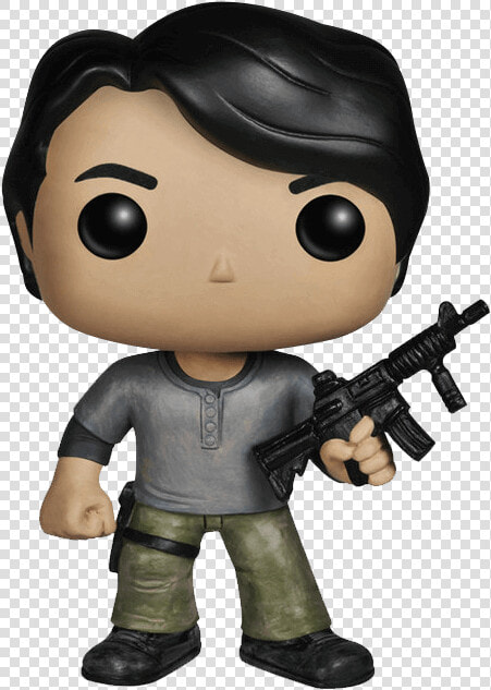 Walking Dead Prison Glenn Pop Figure  HD Png DownloadTransparent PNG