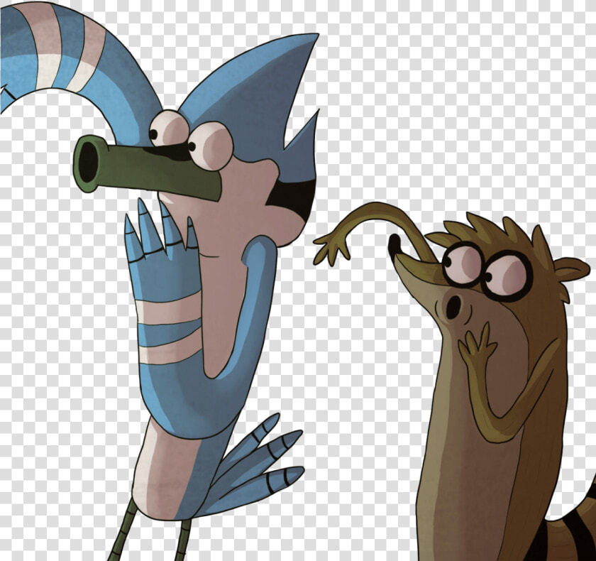Regular Show Mordecai And Rigby Png  Transparent PngTransparent PNG