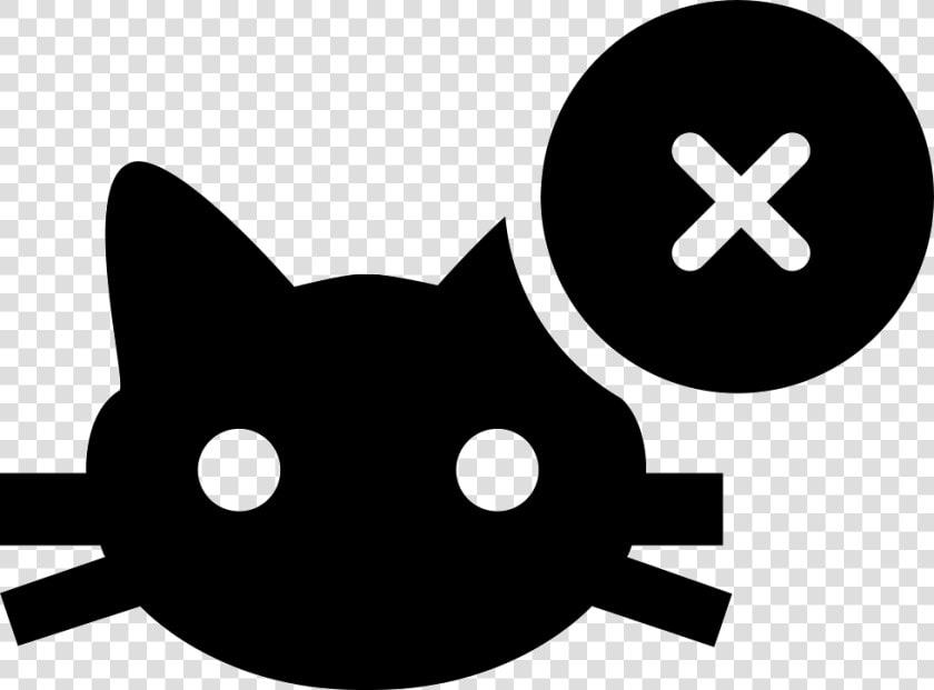 Cat Face With Cross Sign Comments   Portable Network Graphics  HD Png DownloadTransparent PNG