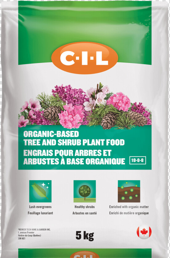 Cil Organic Based Tree Shrub Plant Food 18 8   Aluminum Sulfate Home Depot  HD Png DownloadTransparent PNG