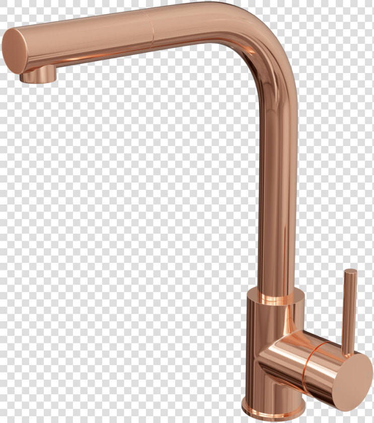 Rose Gold Single Lever Mono Kitchen Sink Mixer Title   Modern Kitchen Rose Gold  HD Png DownloadTransparent PNG