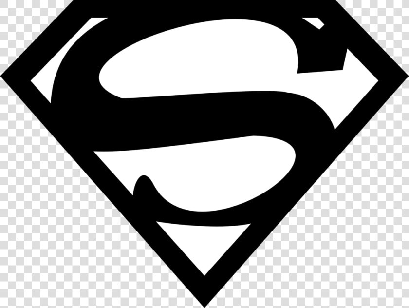 15 Superman Logo Black And White Png For Free Download   Supergirl Logo  Transparent PngTransparent PNG