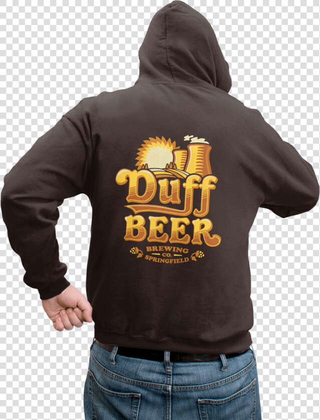 Transparent Duff Beer Png   Hoodie  Png DownloadTransparent PNG