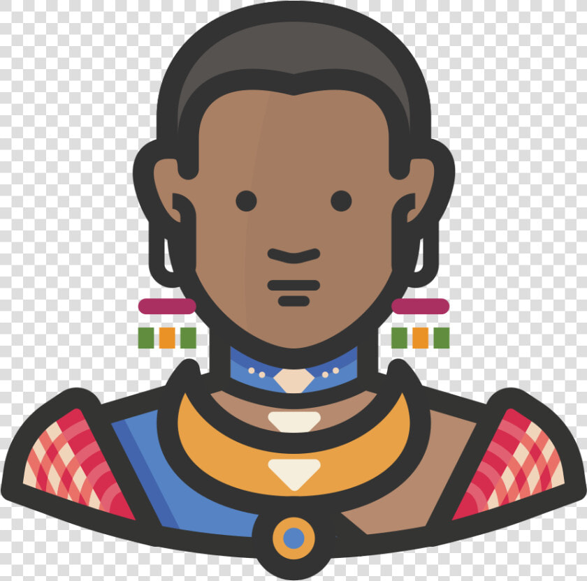 Traditional African Woman Icon   African Woman Icon Png  Transparent PngTransparent PNG