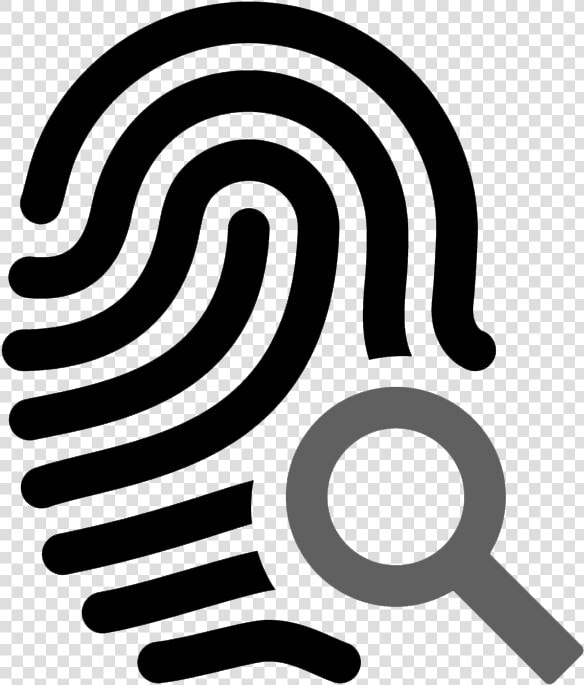 Transparent Finger Print Png   Magnifying Glass And Fingerprints Clipart Png  Png DownloadTransparent PNG
