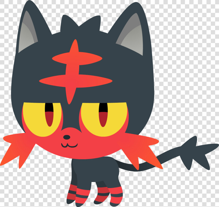 Pokemon Of Pokemon Playhouse   Meowth Black And Red  HD Png DownloadTransparent PNG