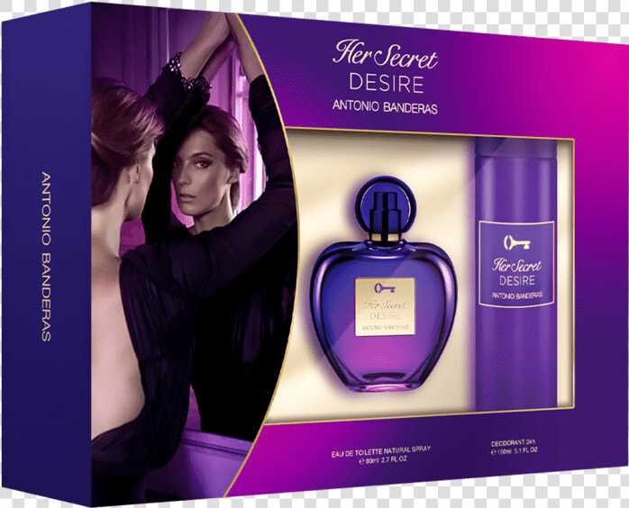 Her Secret Desire Antonio Banderas Perfume  HD Png DownloadTransparent PNG