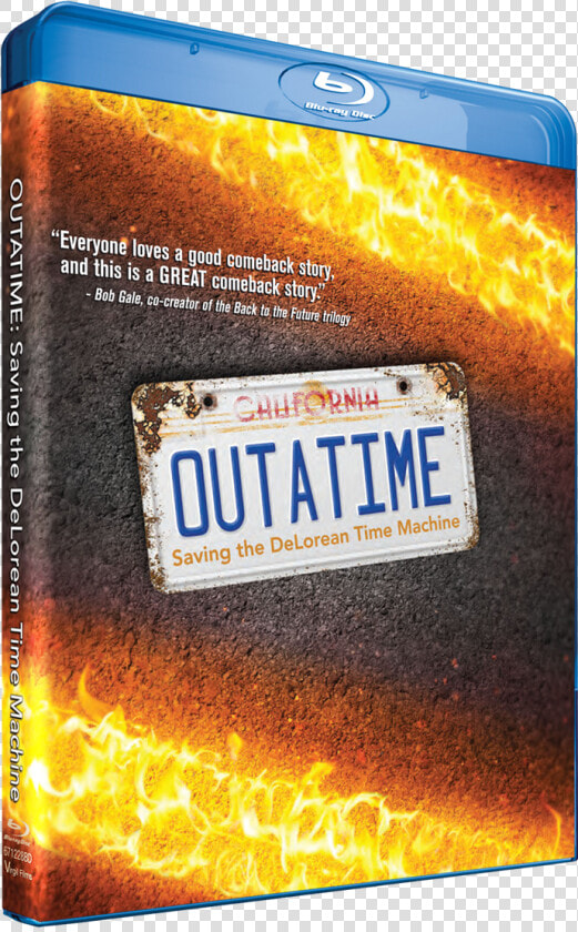 Outatime Saving The Delorean Time Machine Dvd  HD Png DownloadTransparent PNG