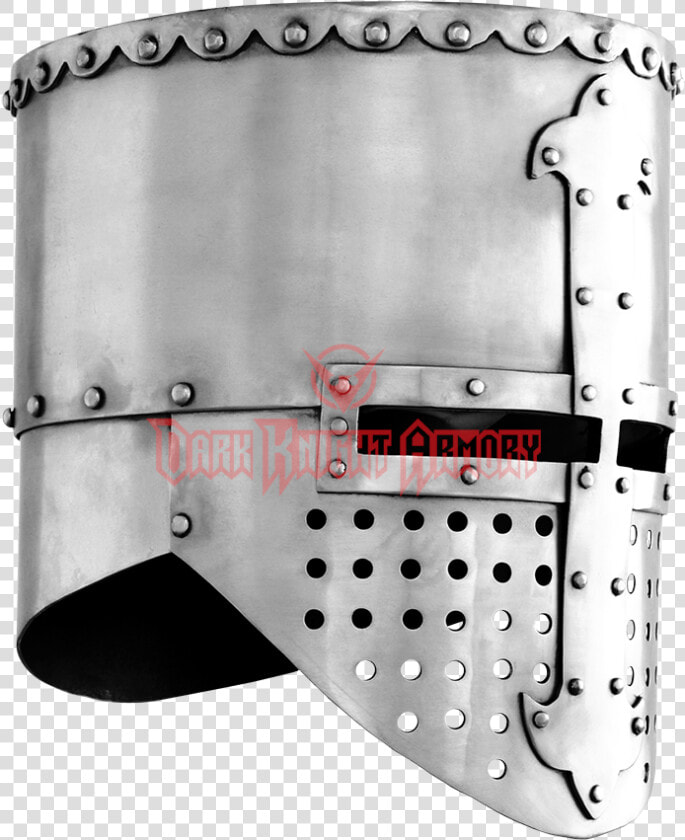Crusader Helmet Png   Png Download   Flat Top Helmet Medieval  Transparent PngTransparent PNG