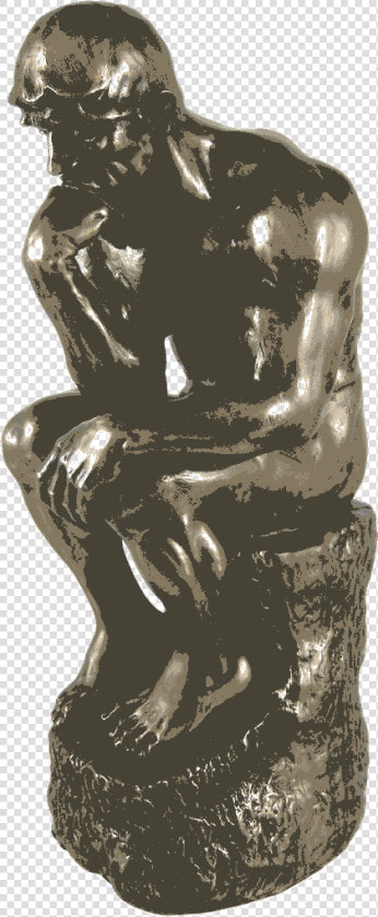   Thinker Statue 8688   Png Download  Transparent PngTransparent PNG