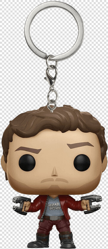 Guardians Of The Galaxy 2 Star lord Pop Keychain   Star Lord Funko Pop Keychain  HD Png DownloadTransparent PNG