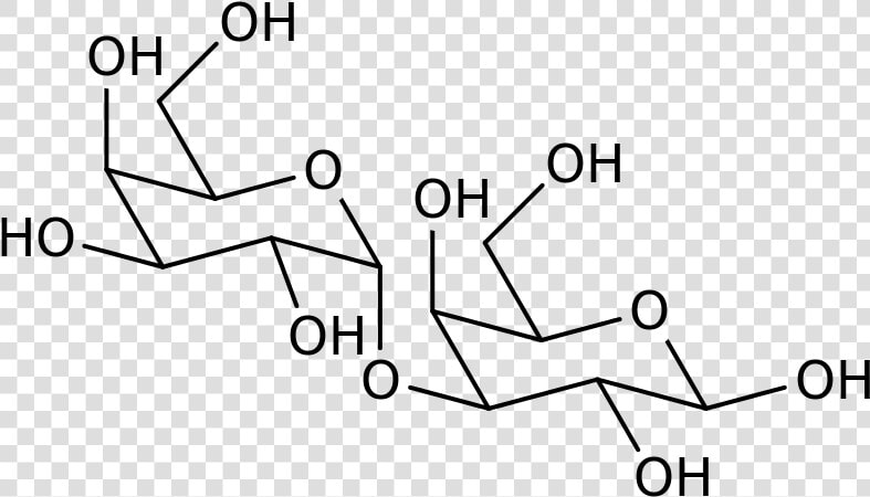 Chemical Structure Of Galactose Alpha 1 3 Galactose   Chemical Structure Of Beef  HD Png DownloadTransparent PNG