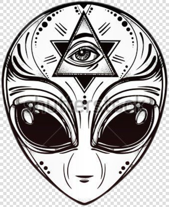 Alien Alienface Galaxy Galaxieyes Cool Illuminatifreeto   Alien Png  Transparent PngTransparent PNG