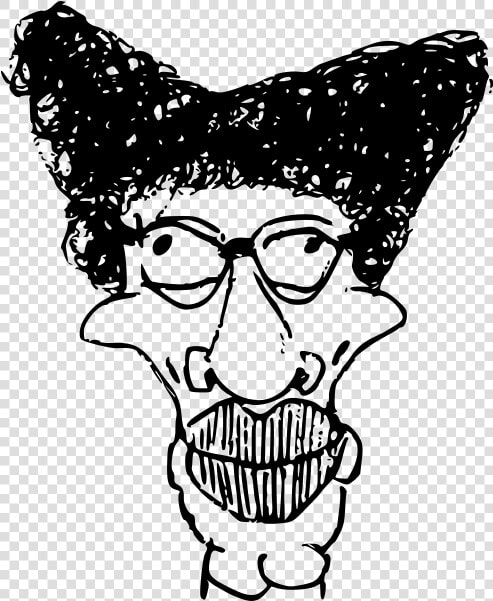 Vector Caricature Of A Man With Big Lips   Gambar Karikatur Mulut Besar  HD Png DownloadTransparent PNG