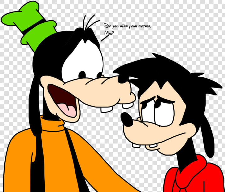 Mom Drawing Miss You   Max Goof Mom  HD Png DownloadTransparent PNG