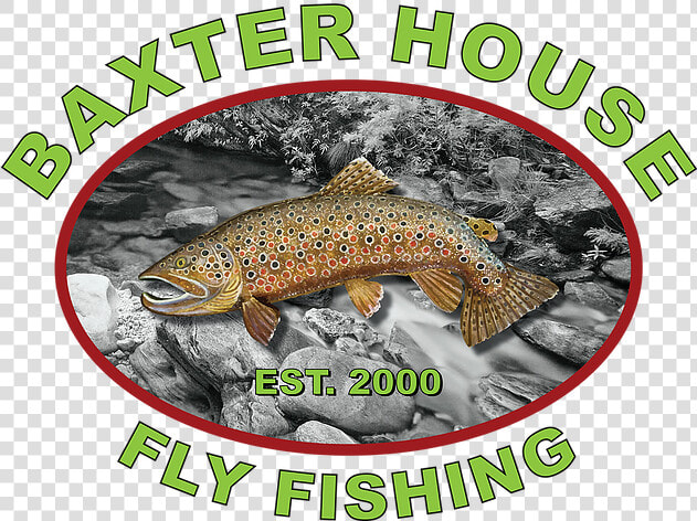 Baxter House Fly Fishing Logo   Trout  HD Png DownloadTransparent PNG
