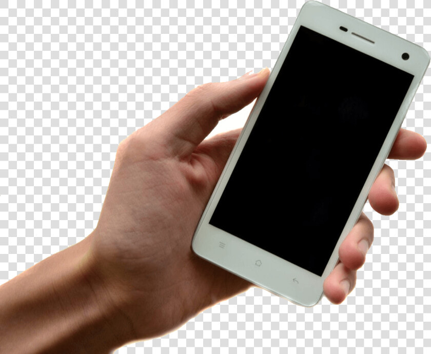 Hand Holding Samsung   Smart Phone In Hand  HD Png DownloadTransparent PNG