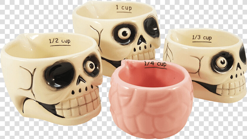 Nesting Skulls Measuring Cups   Measuring Cup  HD Png DownloadTransparent PNG