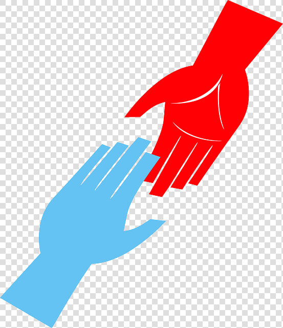Hands Reaching Out   Helping Hand Clip Art  HD Png DownloadTransparent PNG