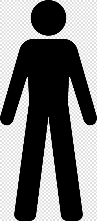 Symbol Silhouette Big Image   Symbol Man  HD Png DownloadTransparent PNG