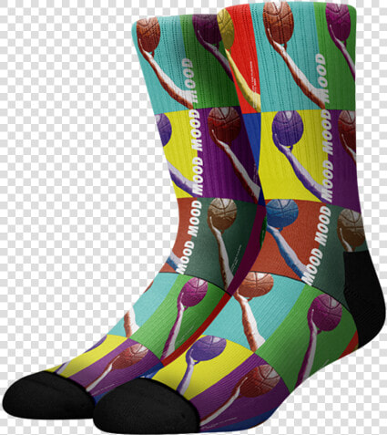 Pop Art Mood Hc Socks Socks   Sock  HD Png DownloadTransparent PNG