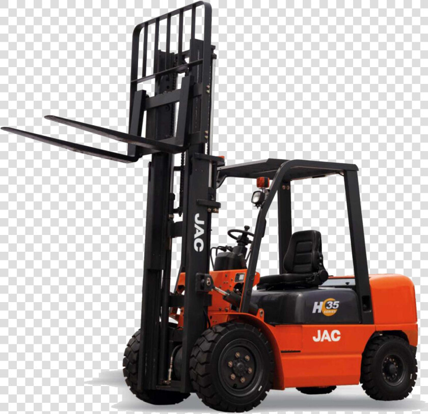 Transparent Montacargas Png   Jac Ic Forklift 5t  Png DownloadTransparent PNG