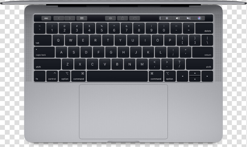 Top View Of 13 inch Macbook Pro   Macbook Air 2016 Keyboard  HD Png DownloadTransparent PNG