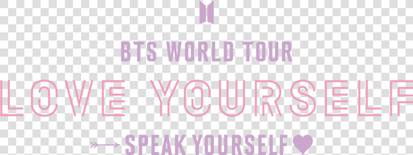 Bts World Tour Love Yourself Speak Yourself Logo   Trip With David Foster Wallace  HD Png DownloadTransparent PNG