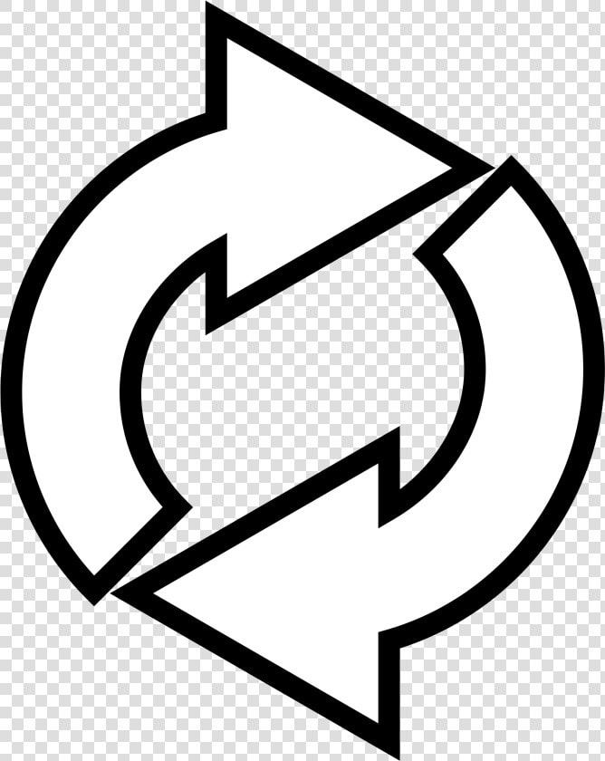 Arrow Repeat Clipart   Repeat Black And White  HD Png DownloadTransparent PNG